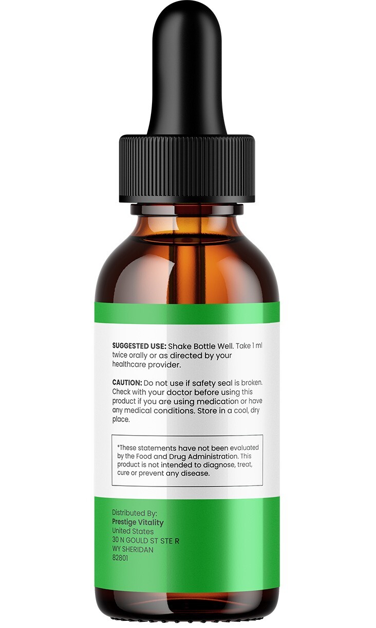 (1 Pack) Power Drops – PowerDrops Extra Strength All Natural Organic