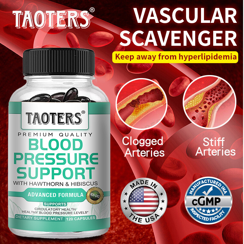 Advanced Blood Pressure Support Heart Health Diet 60to120 Caps Free Shipping New
