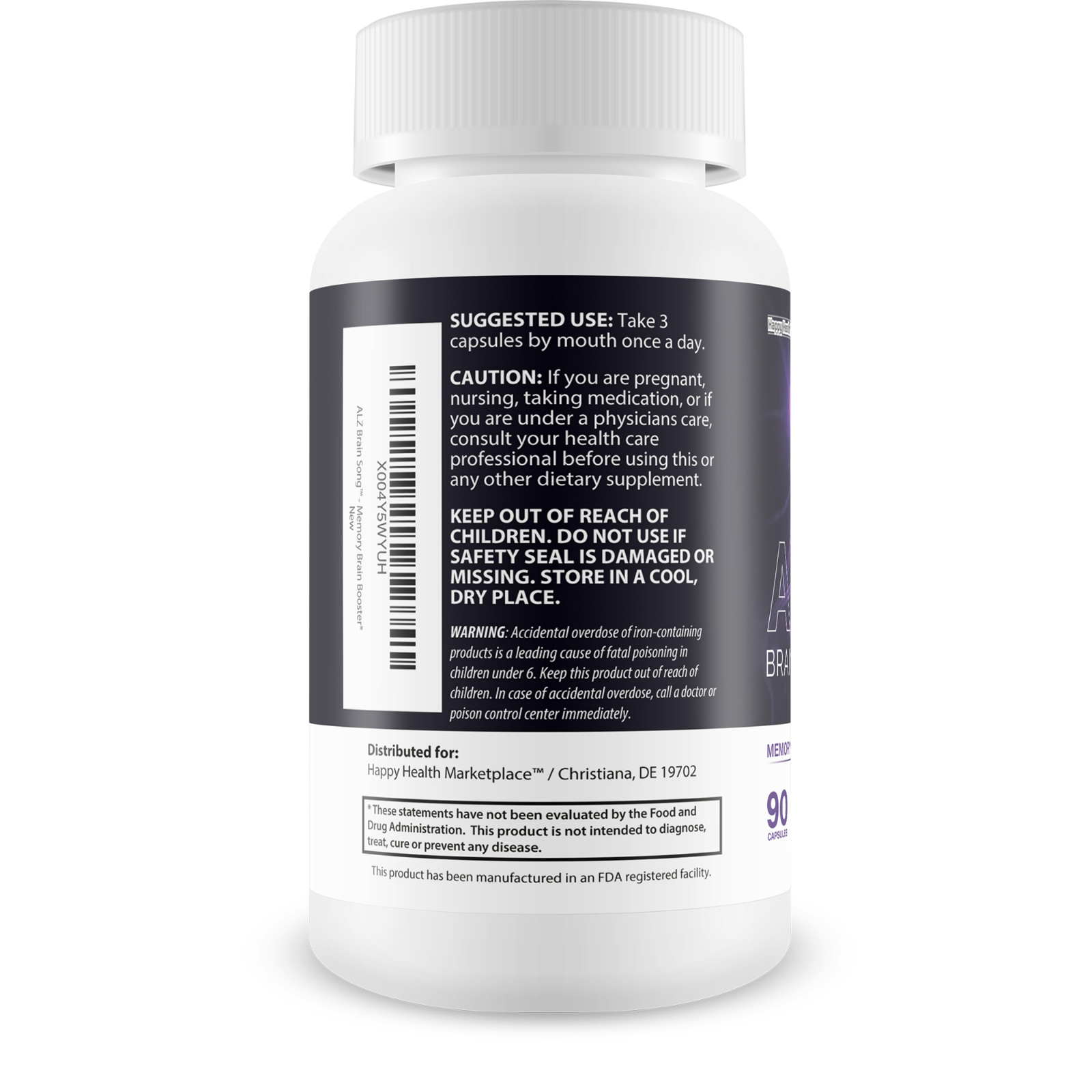 Alz Brain Song – Our Best Focus Memory Supplements Highest Rating for Seniors