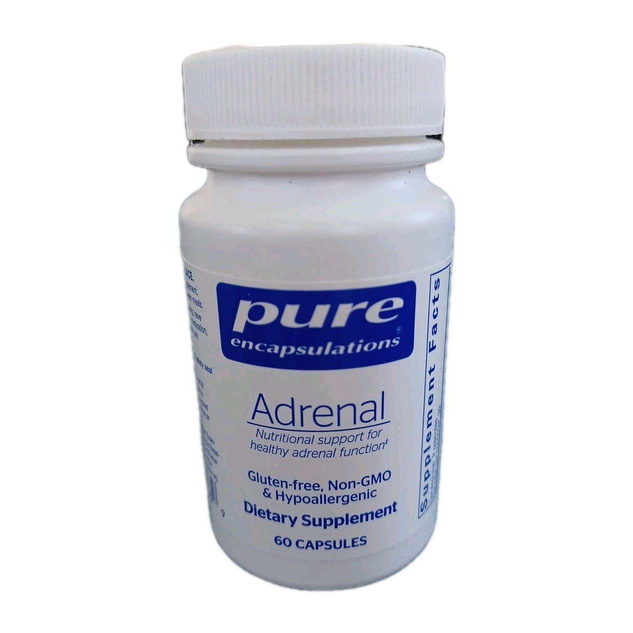 Pure Encapsulations Adrenal Cortisol Support Supplement 60ct 11/2025