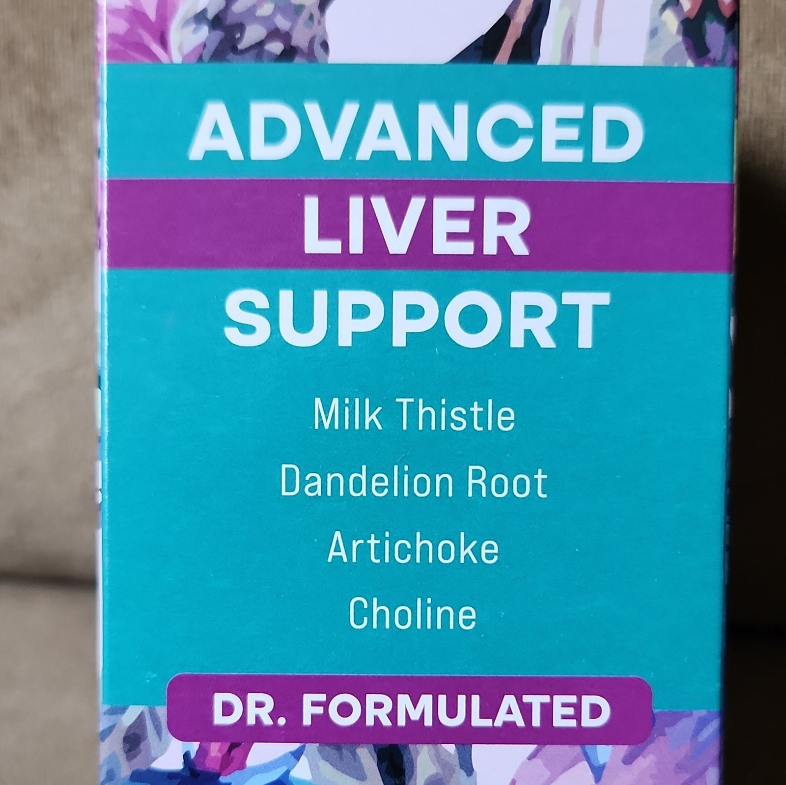 NATURTREU Advanced Liver Support Milk Thistle + Choline Vegan 120 Capsules