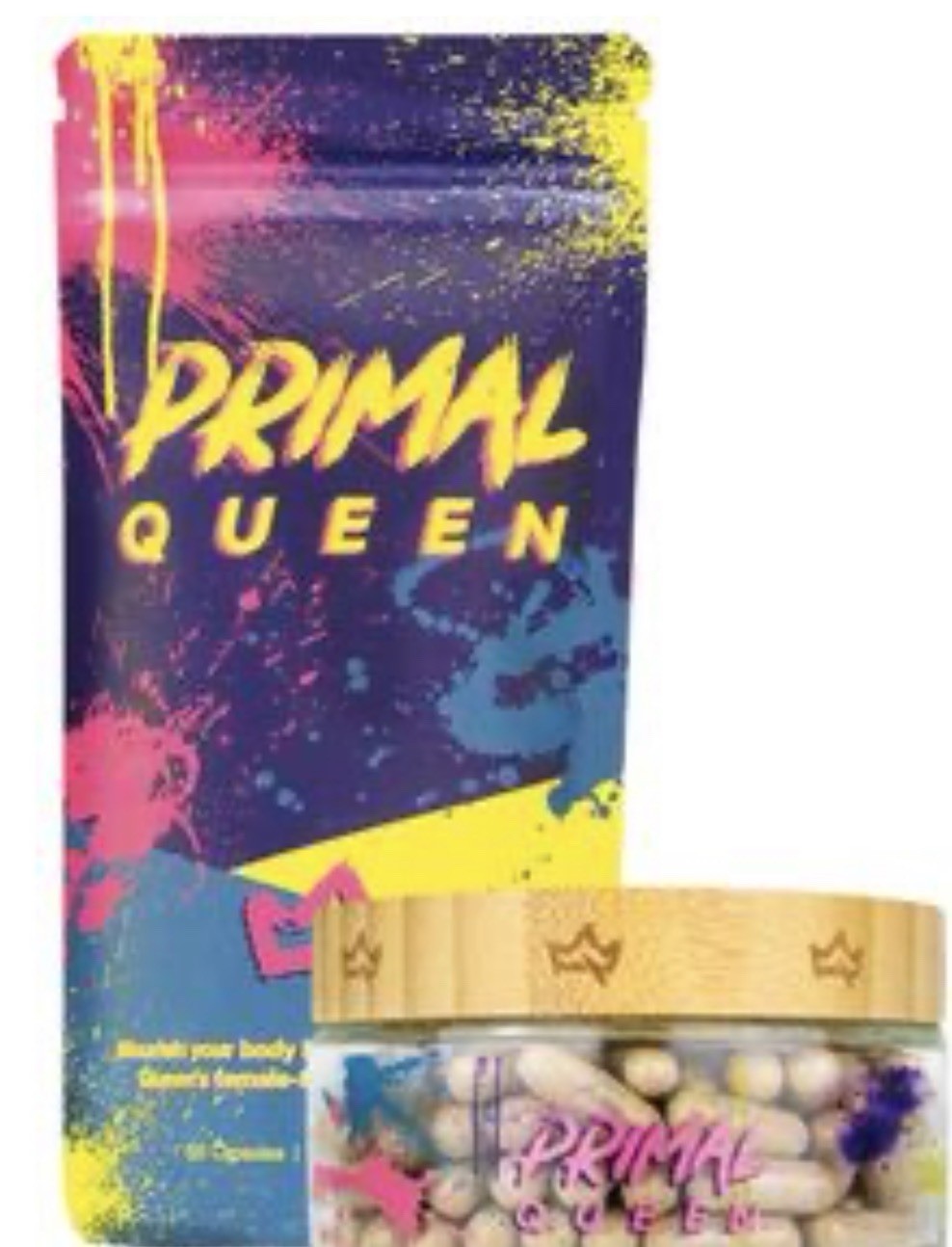 IN STOCK Primal Queen Capsules Women’s Health 60ct Grass Fed No Hormones