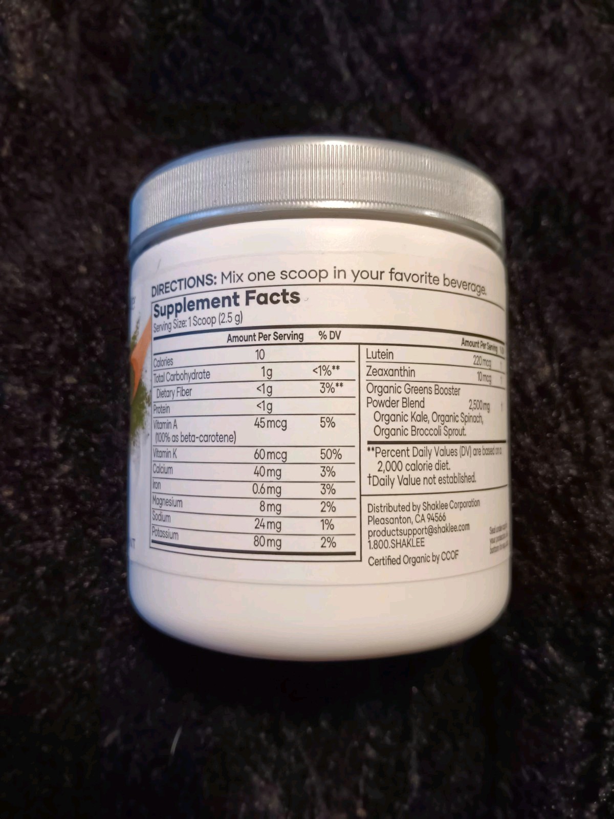 Shaklee Organic Green Superfood Powder . Got 14