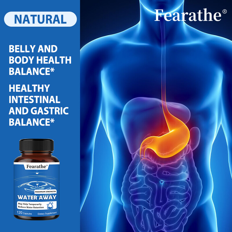 Water Away Supplement for Fast Bloating & Swelling Relief Natural Diuretic Caps