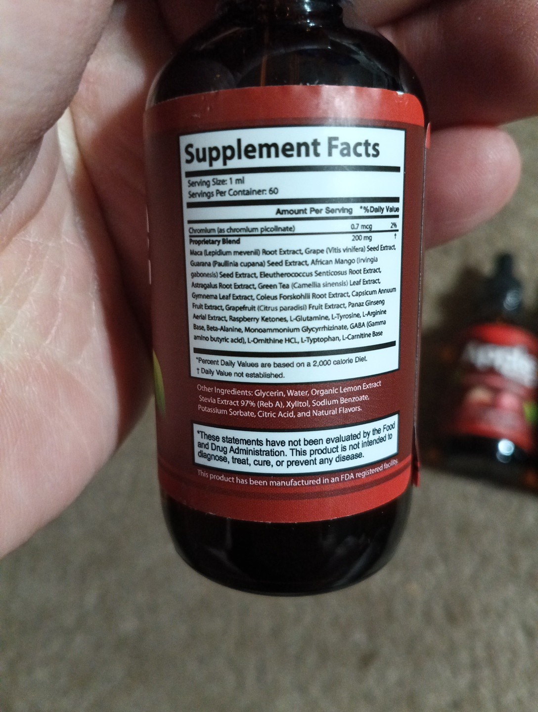 3x Apple Drops Extra Strong Formula Dietary Supplement 2 oz (Lot of 3)