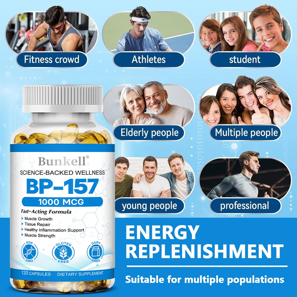 Joint Health Supplement Muscle Growth Recovery Tissue Repair 120 Softgels