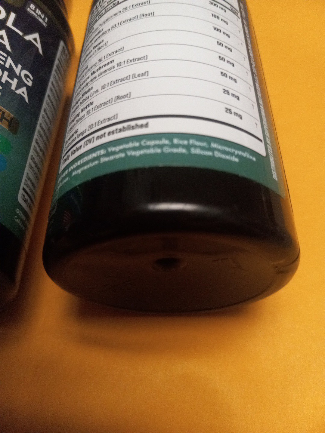 Adaptogen Blend With Rhodiola Ginseng Ashwagandha Mushroom 2 Pack