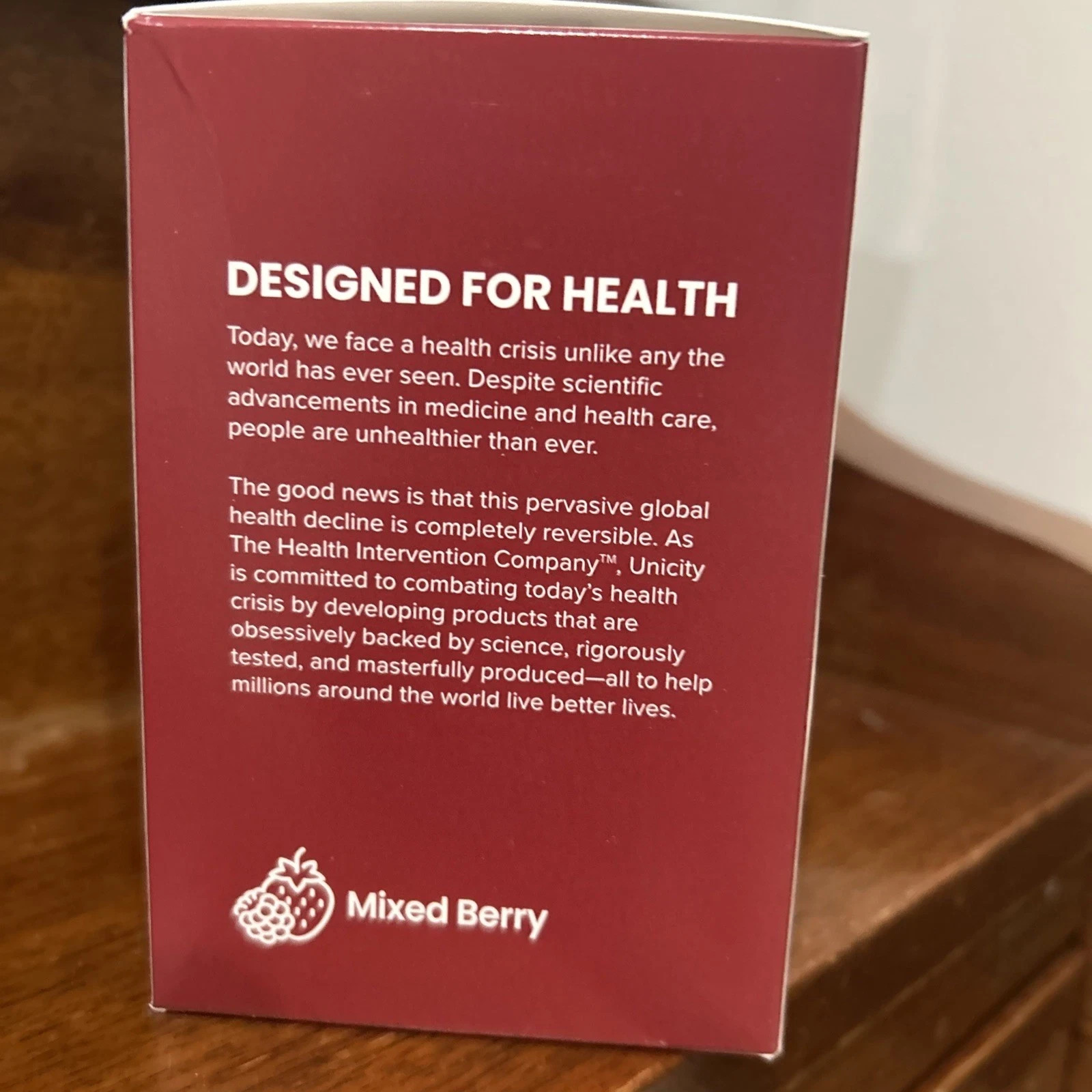 Unicity Balance NATURAL Mixed Berry, 30 Stick Packs EXP 2027