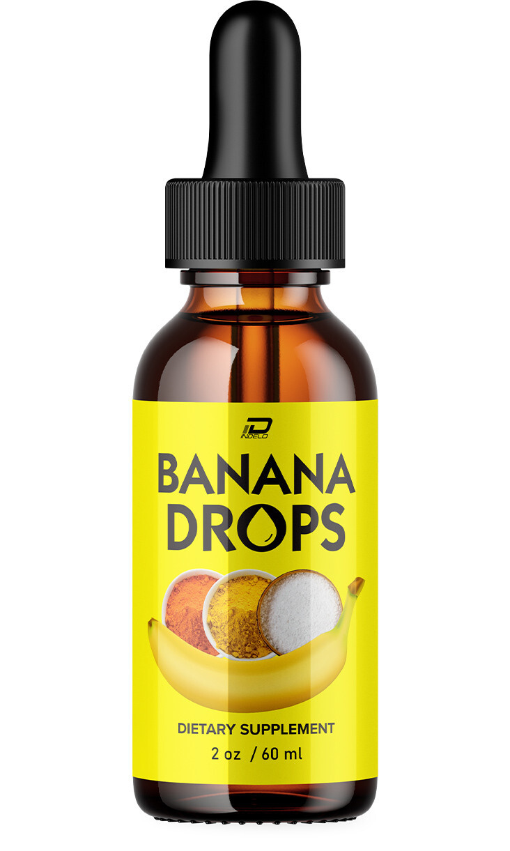 Banana Drops for Weight Loss Liquid Supplement, Banana Drops Official (1 Pack)