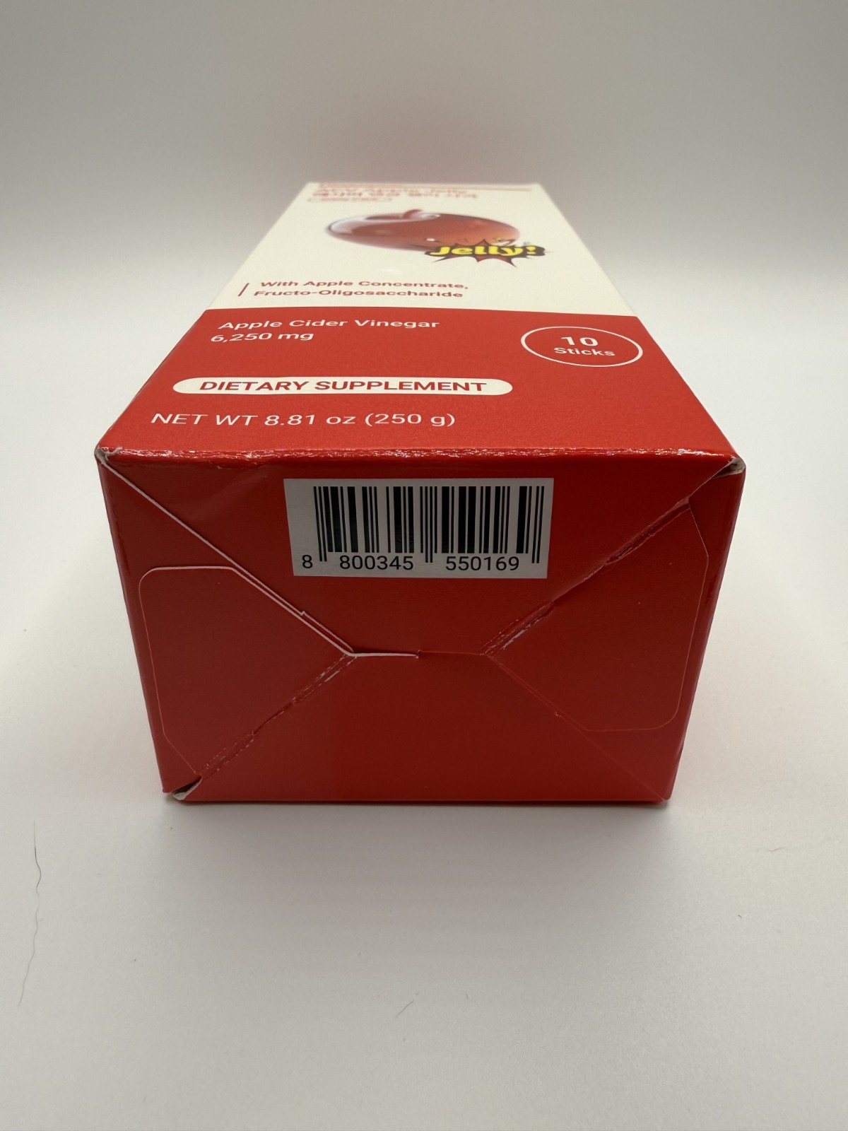 Foodology ACV Apple Jelly Apple Cider Vinegar Dietary Supplement 10 Sticks – New
