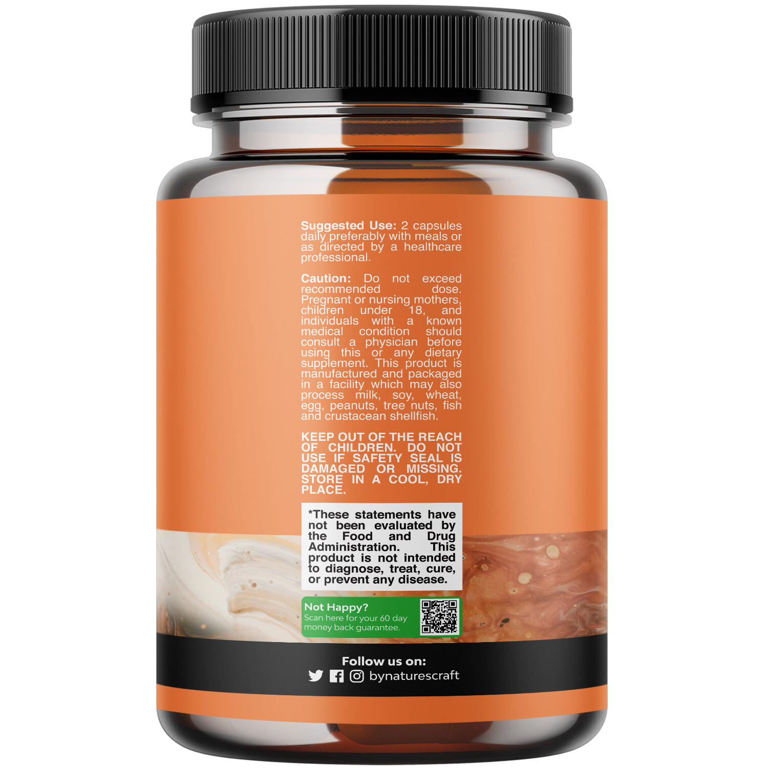 Herbal Thyroid Support Complex – Iodine with L Tyrosine Mood Enhancer Halal 60ct