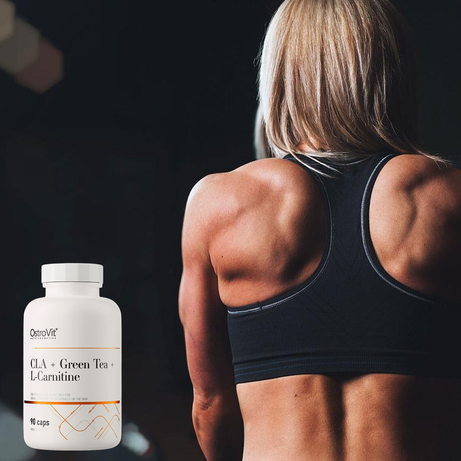 CLA + GREEN TEA + L-CARNITINE – weight loss support, energy, endurance, vitality