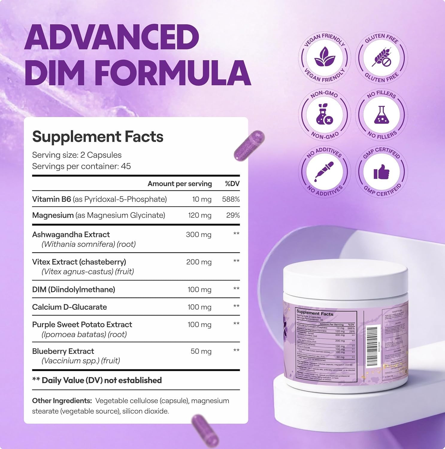 PERIMENOPAUSE SUPPLEMENT FOR WOMEN, HORMONE BALANCE, HOT FLASH, NIGHT SWEATS