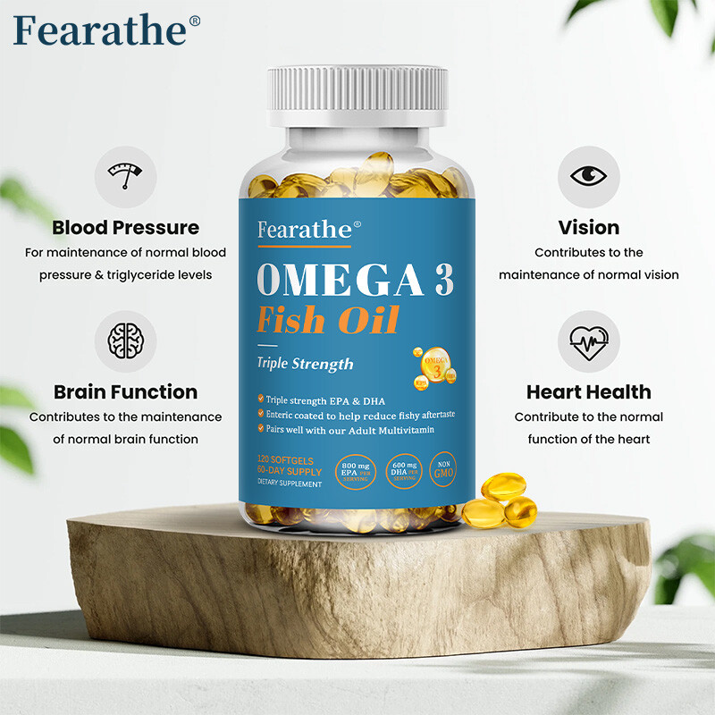 Omega 3 Fish Oil 2000 mg with DHA – EPA Softgels