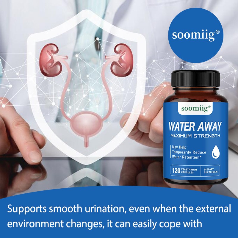 Water Away caps Maximum Strength Herbal Diuretic caps for Water Retention