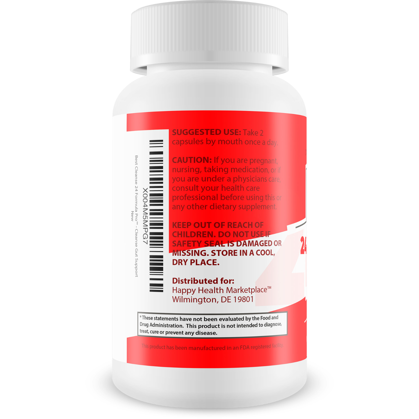 Best Cleanse 24 Formula Pro – Improved Formula Full Body Cleanse – Colon Cleanse