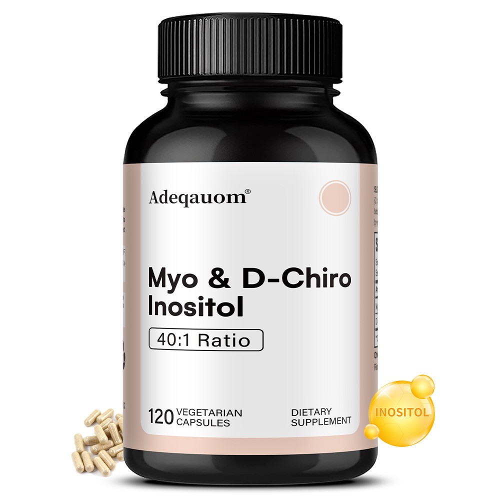Myo D-Chiro Inositol Capsules Balance Hormone Levels Mood Support 1pack