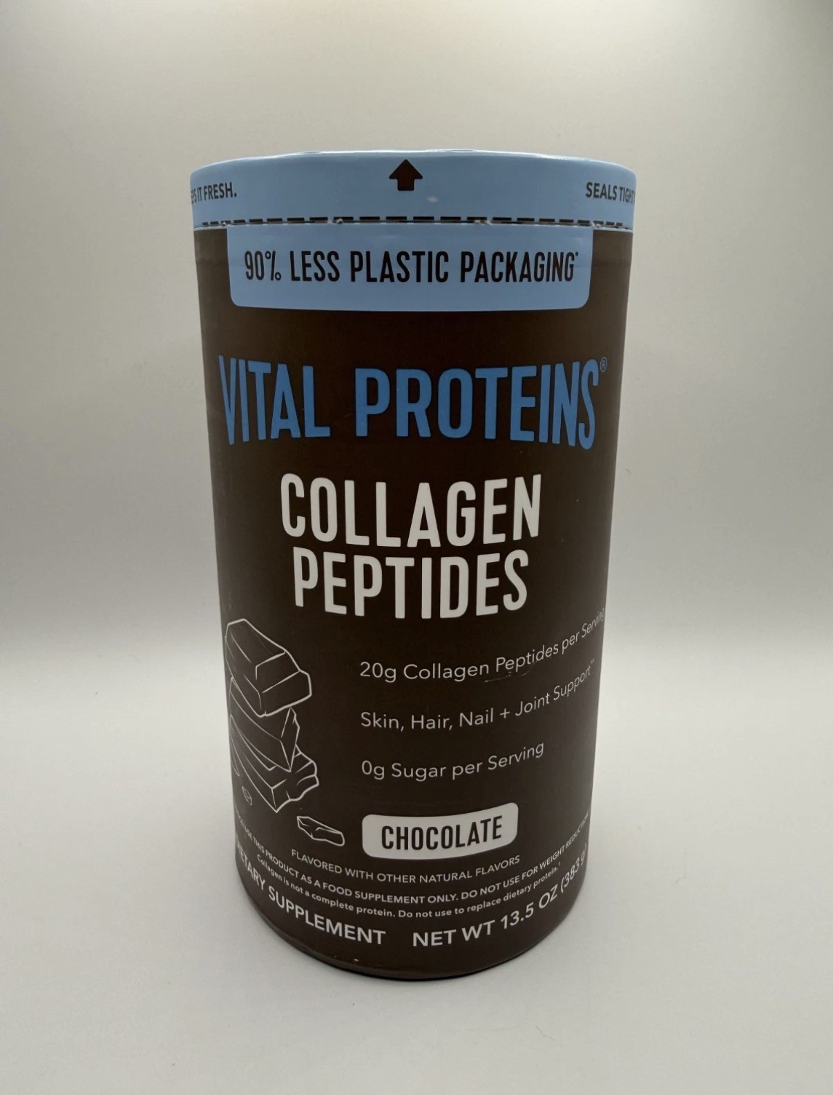 Vital Proteins Collagen Peptides Chocolate Flavor Dietary Supplement 13.5oz New