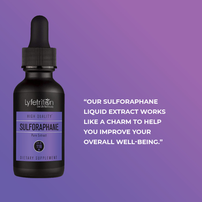 Activated & Stabilized Sulforaphane 540mg,4 Oz Liquid,220 Servings,Made in USA