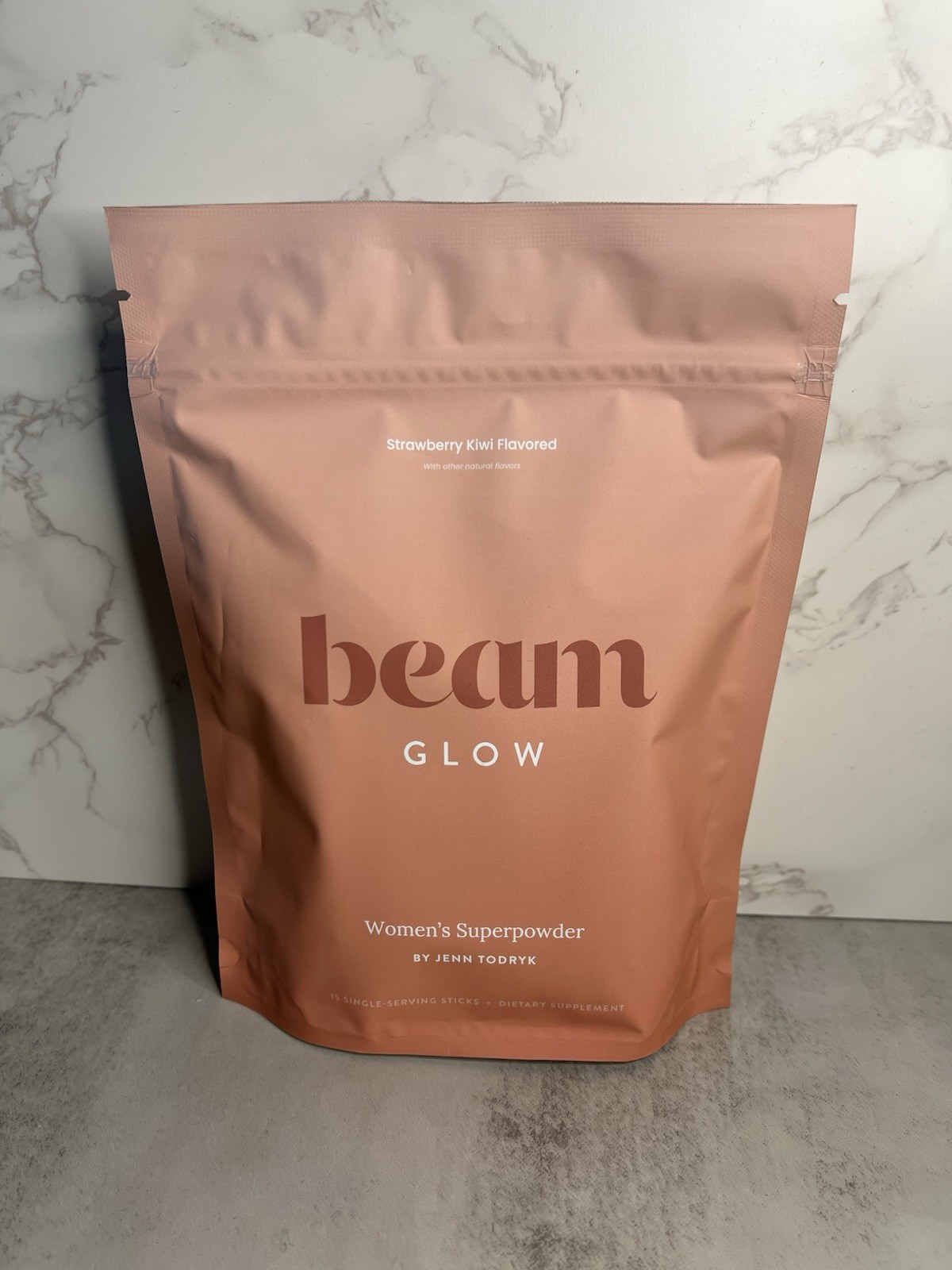 beam Glow Women’s Superpowder Powder Mixed Flavor BUNDLE 15 Sticks Exp 09/2027