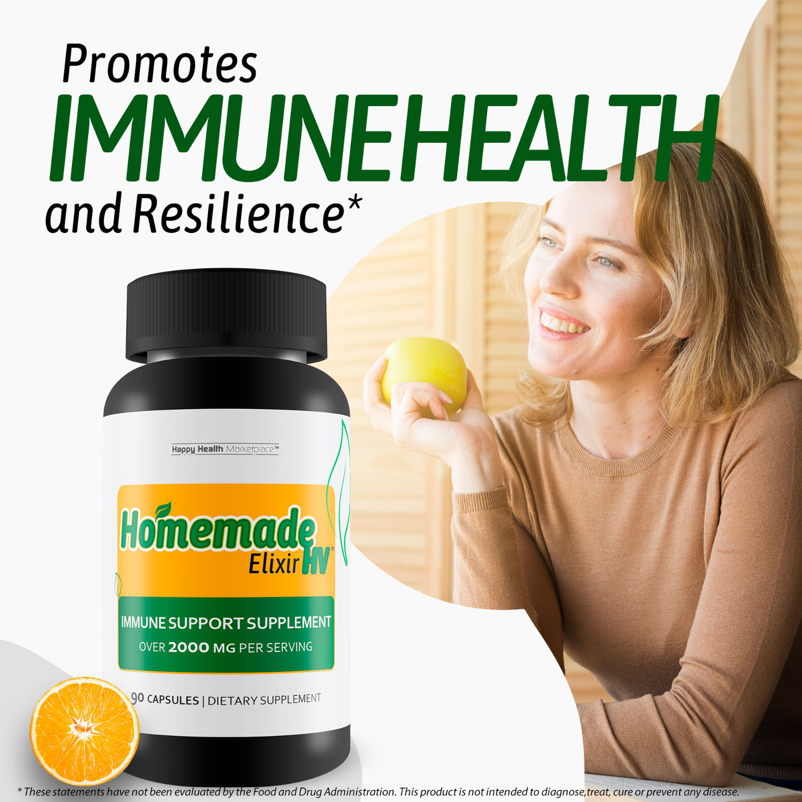 Homemade Elixir HV – Our Best Immune Support Supplement – Vitamin D Zinc C Herbs