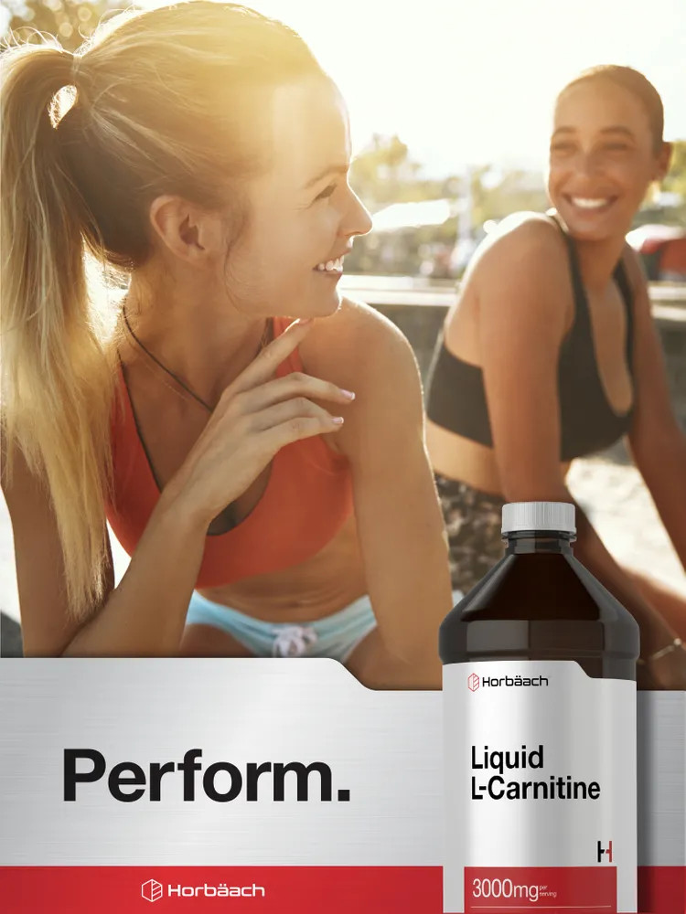 L-Carnitine Liquid 16 oz | 3000 mg | Berry Flavor | Vegetarian | by Horbaach