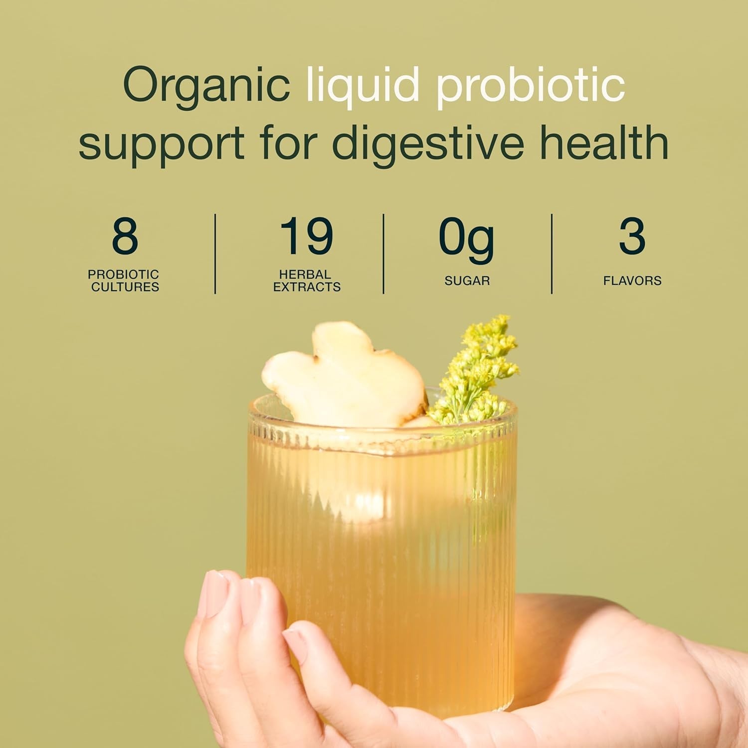 Nuzest Inner Biome Blend Prebiotic & Postbiotic Liquid Drink Mix Microbiome Supp