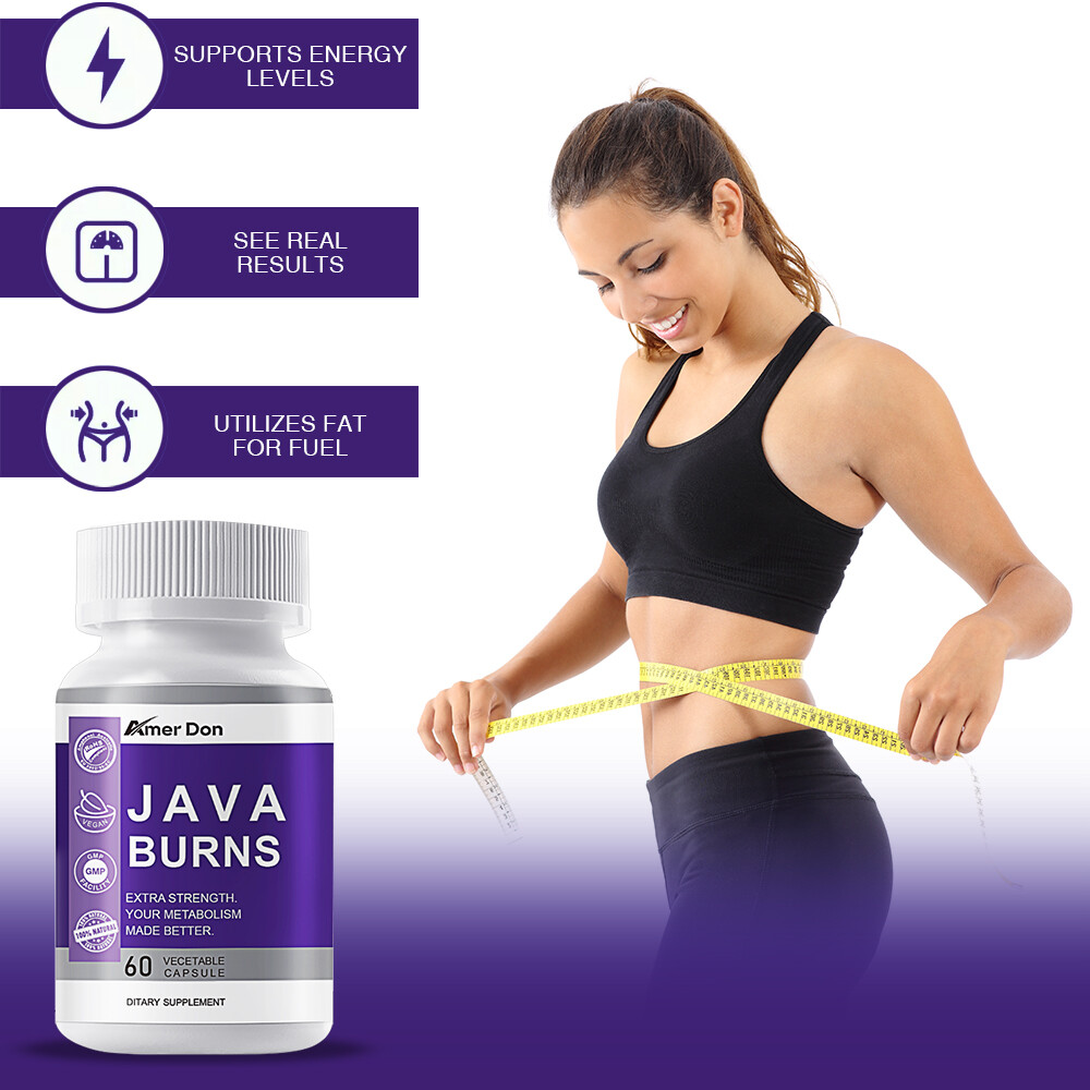 Java Burns Keto Diet Pills, Weight Loss, Fat Burner, Appetite Suppressant, Detox