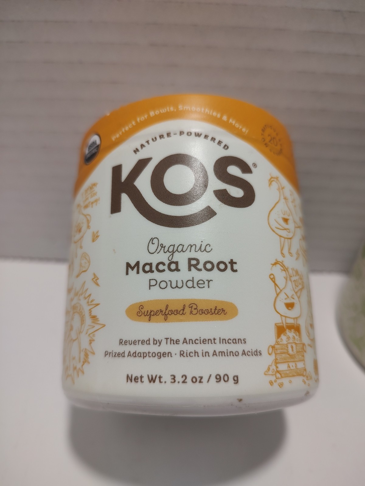 🔥 2 Pack, NATURE POWERED KOS Maca root and Wheat grass