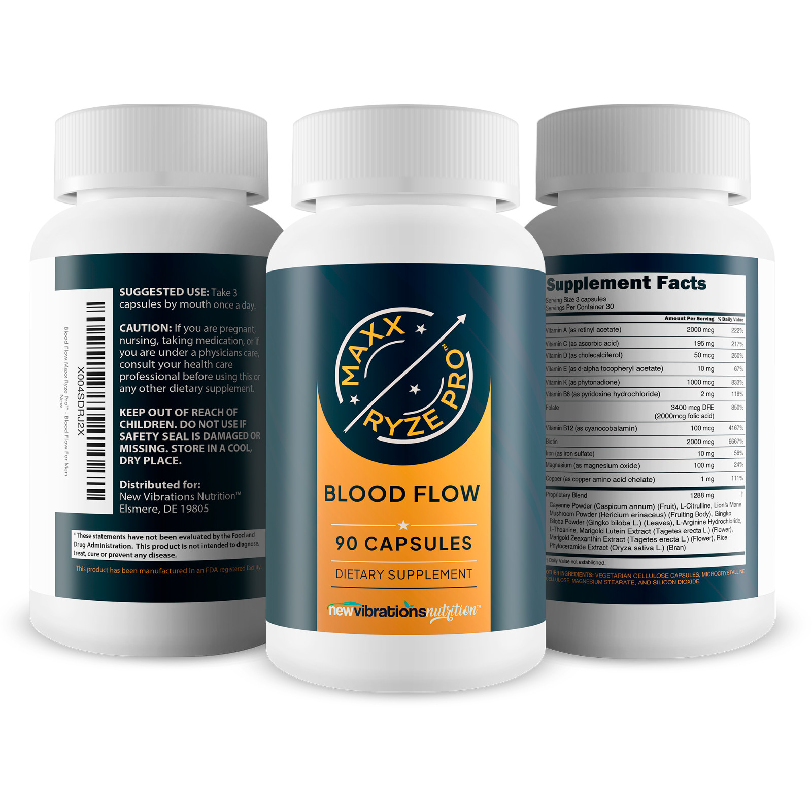Blood Flow Maxx Ryze Pro – Our Best Blood Circulation Supplement For Men