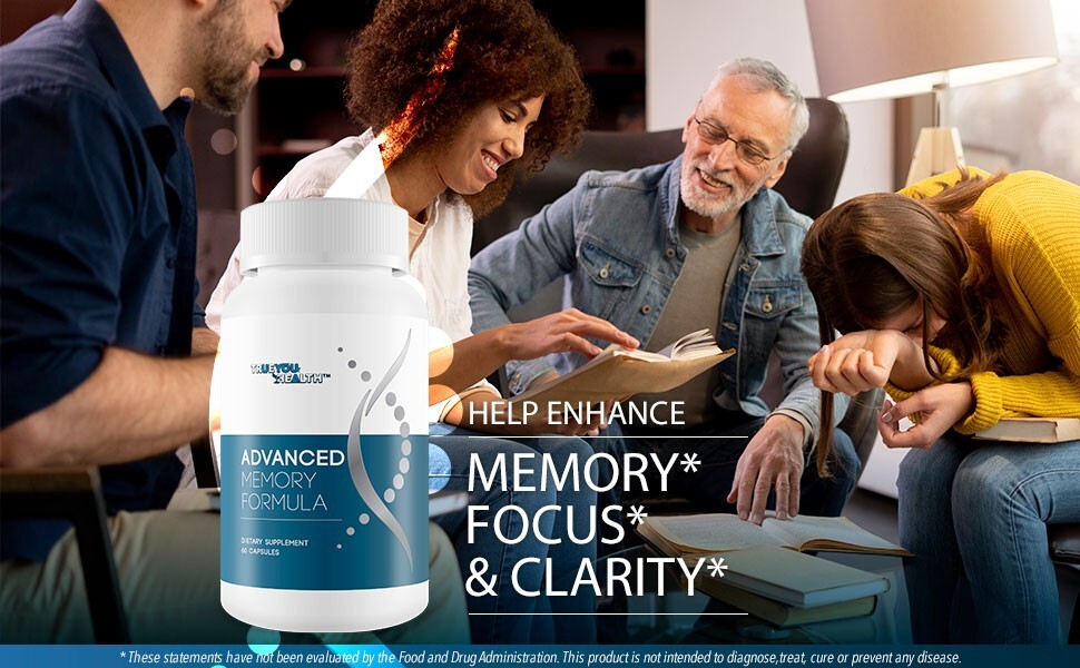 Advanced Memory Formula – Our Best Nootropic Brain Supplement – Memory & Focus