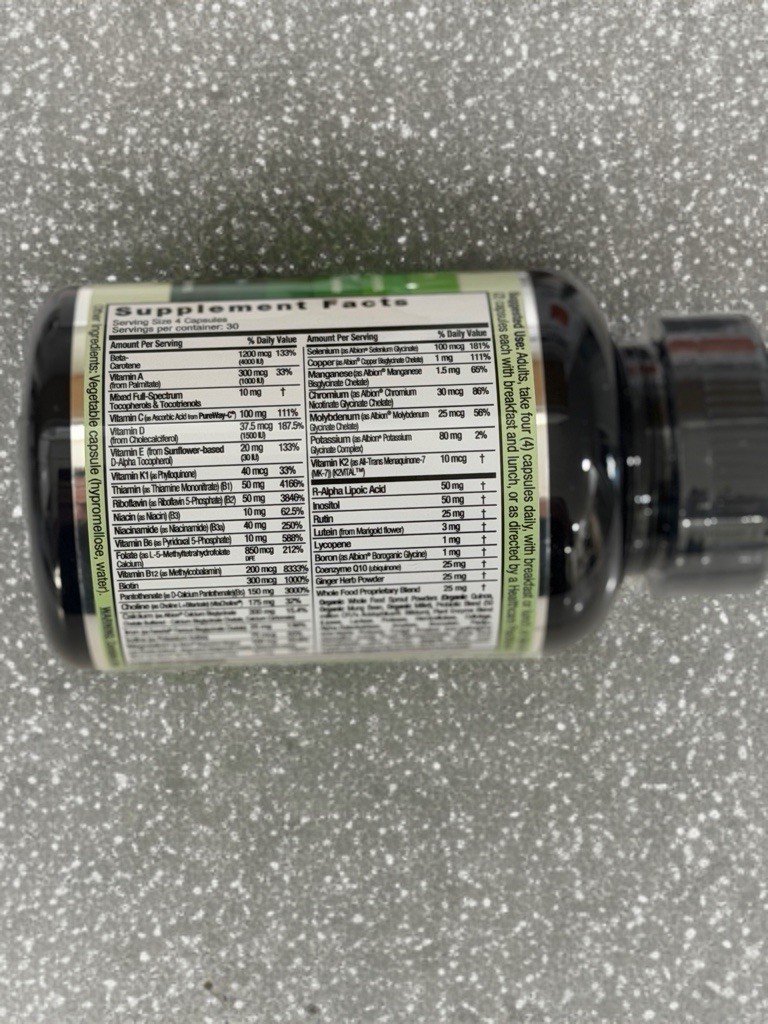 Emerald Labs Coenzymated Prenatal Multi 30 Caps Exp 10/2028