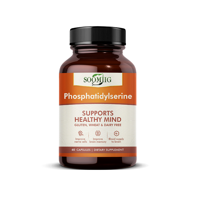 Soomiig Phosphatidylserine 120mg, 120 Capsules, Soy Free