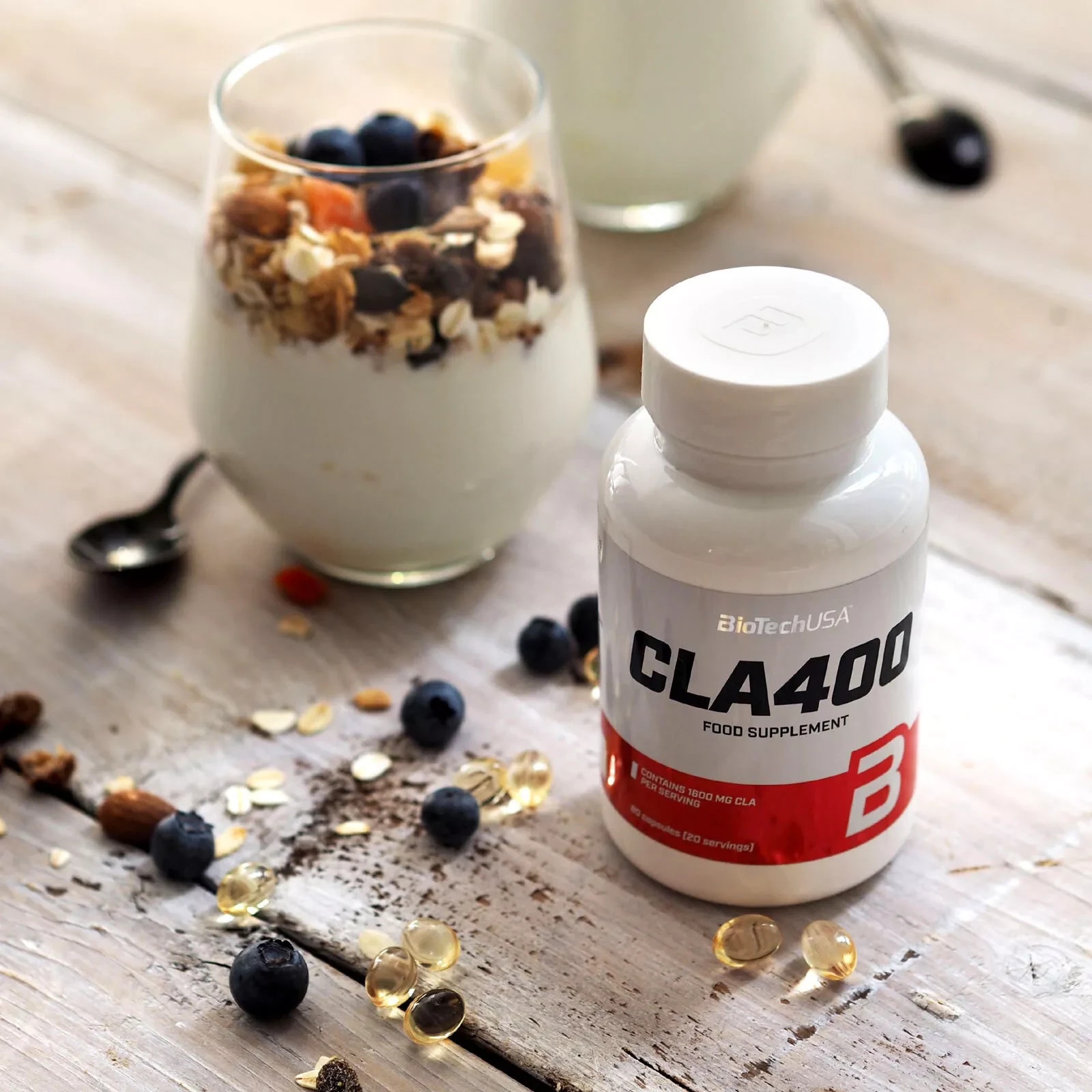 CLA 400 – 80-160 Capsules – Support fat loss, Better muscle definition, Mebolism