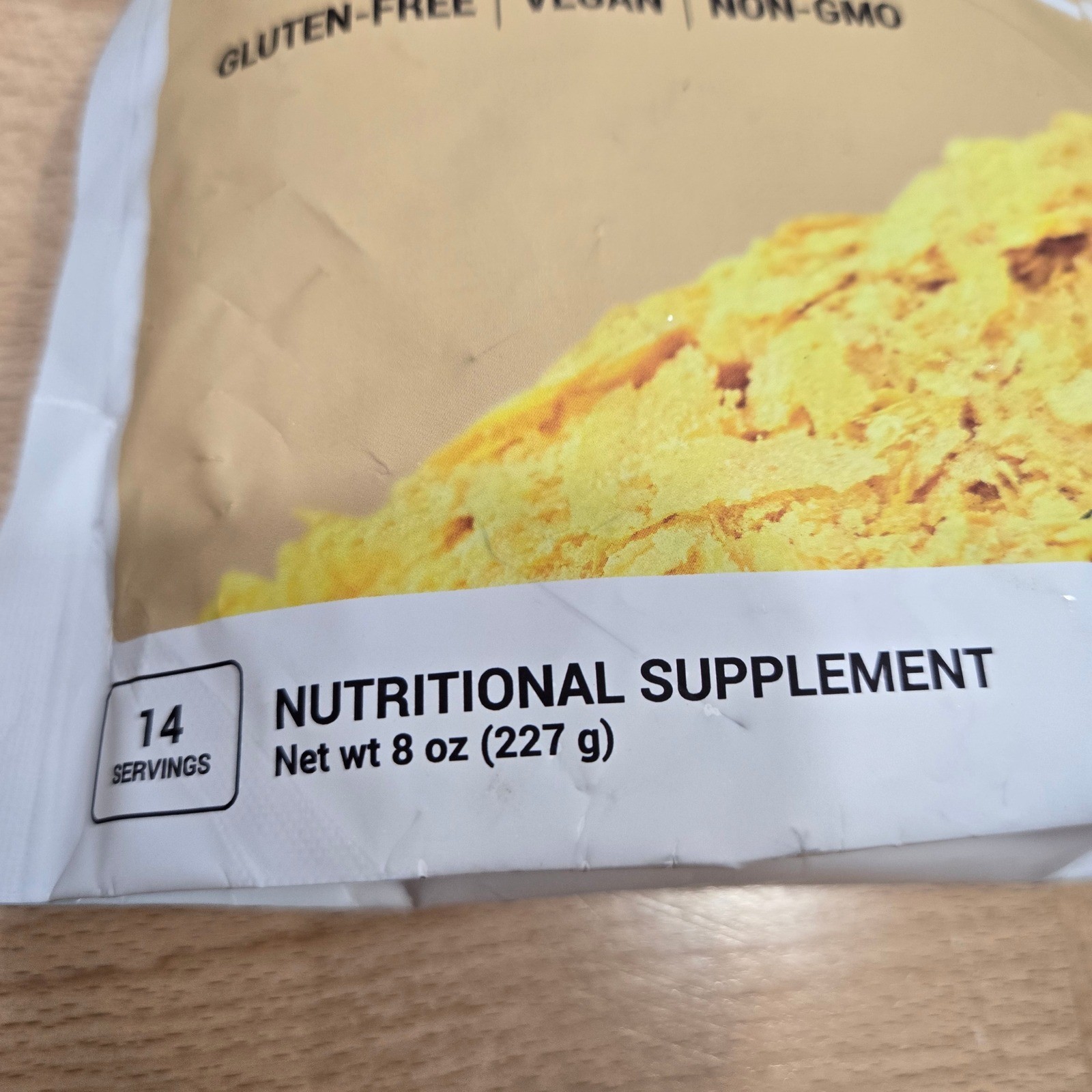 Dr. Berg Non-Fortified Nutritional Yeast Flakes Gluten-Free Vegan Non-GMO 8 oz