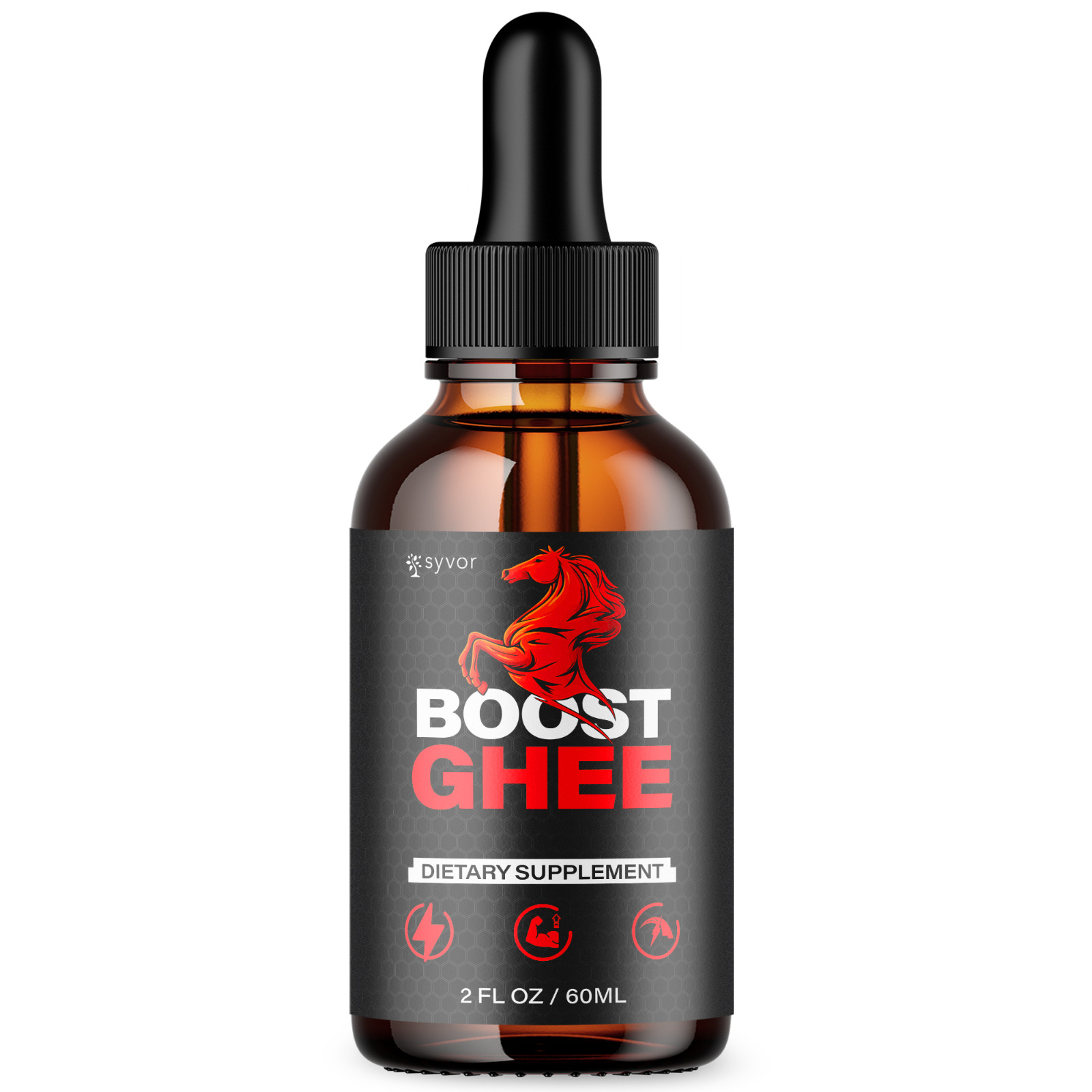 (1 Pack) Boost Ghee Male Support Drops Advanced BoostGhee Supplement 30 Servs