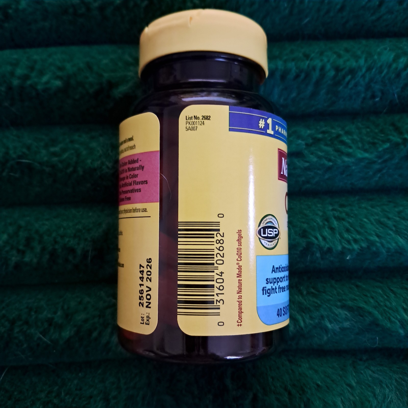 Nature Made CoQ10 400 mg 40 Softgels Heart Function & Antioxidant Support
