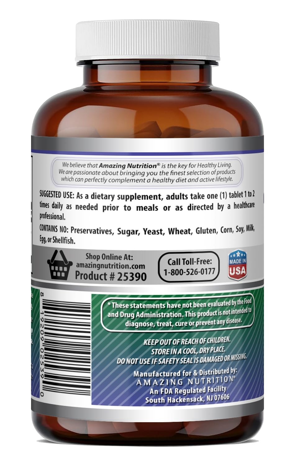 Amazing Formulas Tribulus Extract 1000 Mg Supplement | 90 Count (Pack of 1)