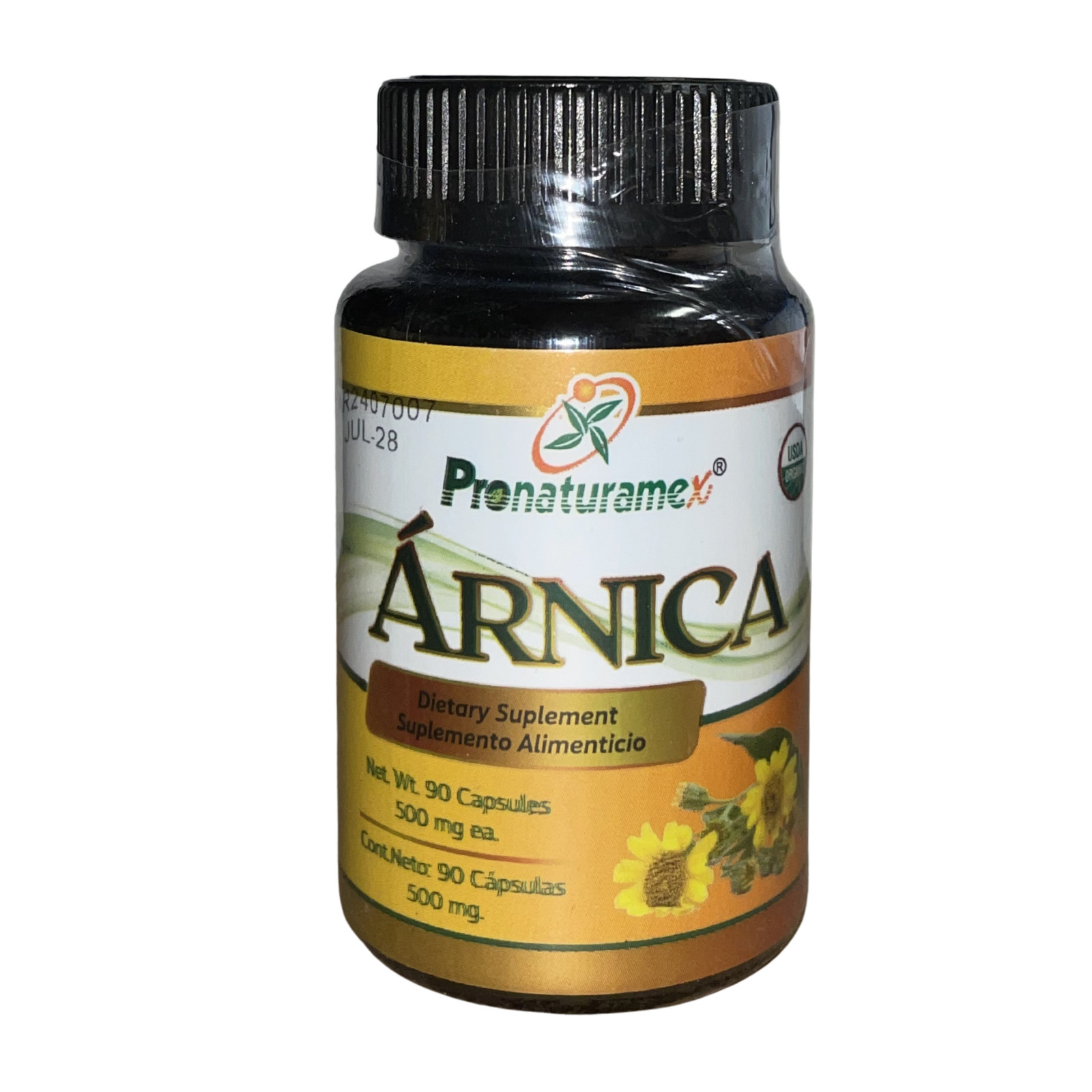 Arnica – Sup. Alimenticio – 90 Capsulas – Por Pronaturamex.Inc