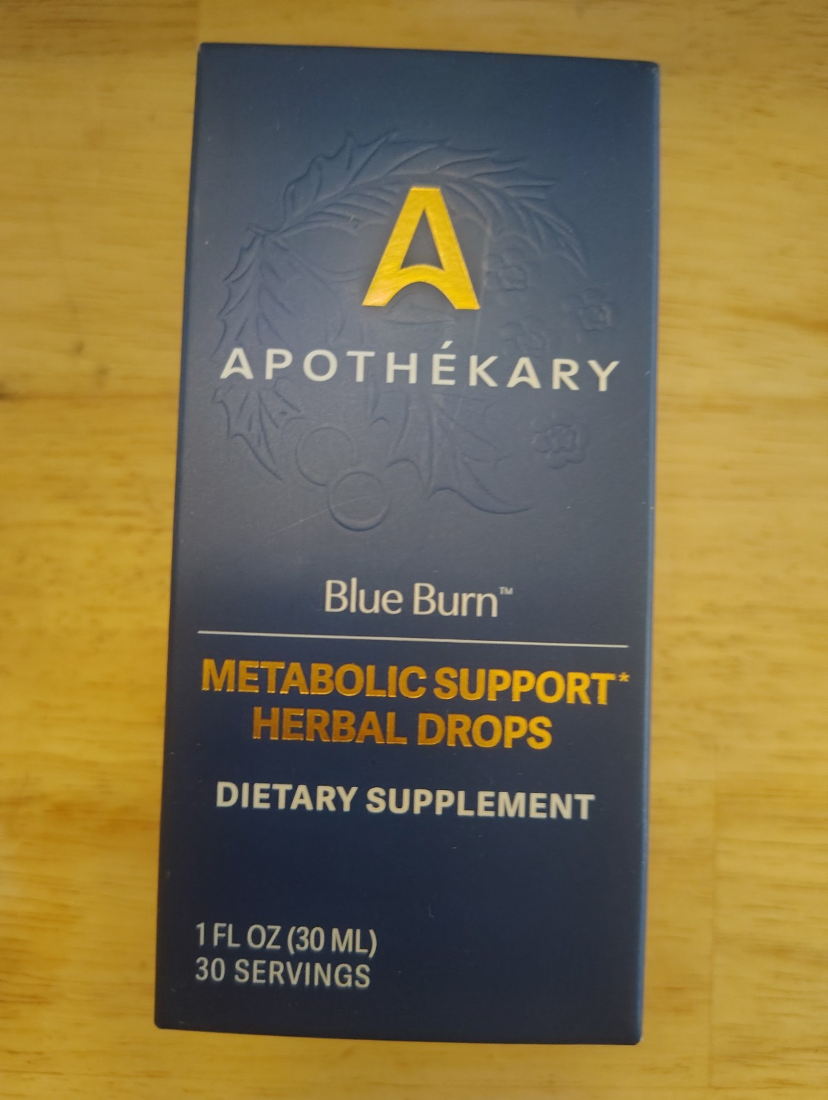 Apothékary Blue Burn – Weight Management Liquid Drops – 1 Fl Oz (30 Servings)