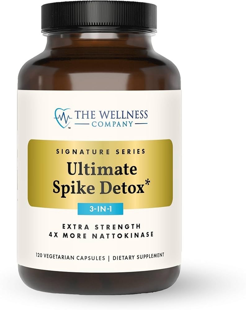 The Wellness Company Ultimate Spike Detox 3-in1 Extra Strength 120 Capsules