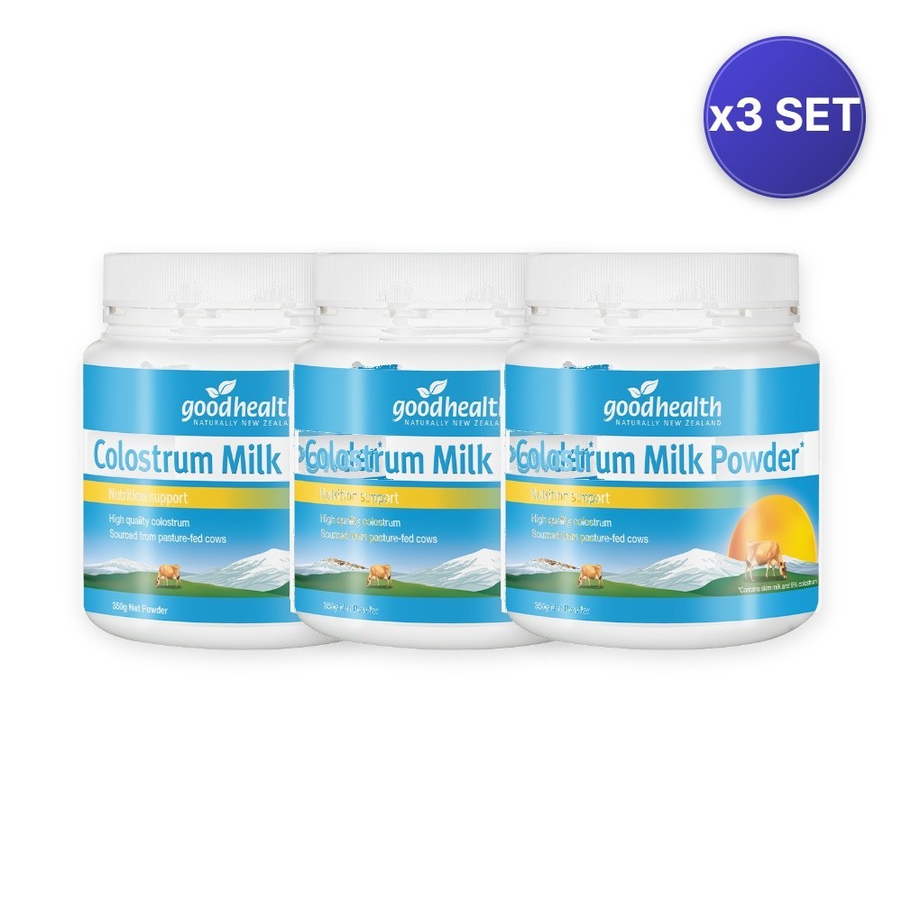 Pure Colostrum Milk Powder 350g – Family Wellness – 3 Pack