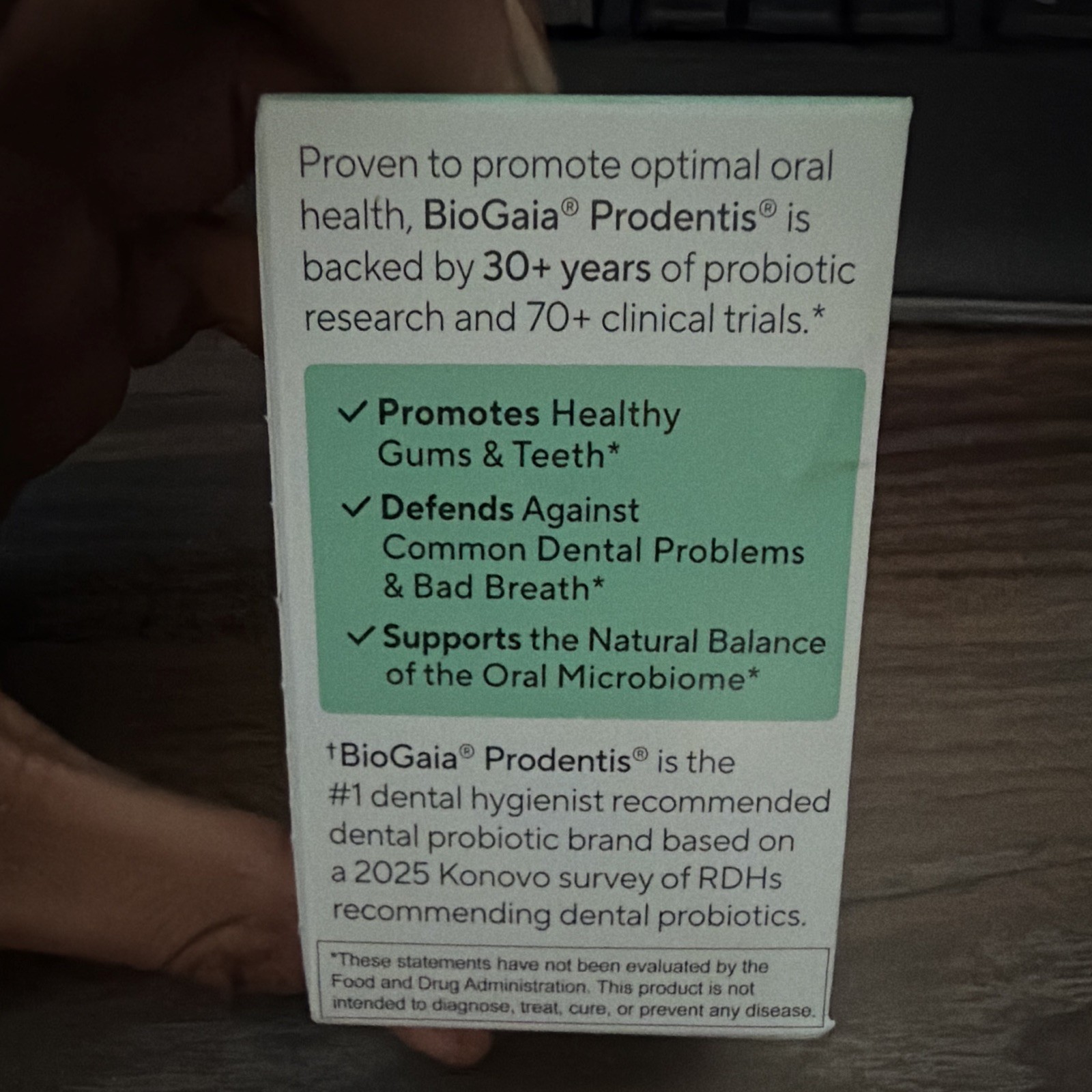 BioGaia Prodentis, Oral Probiotics | Promotes Healthy Gums & Teeth 30 count