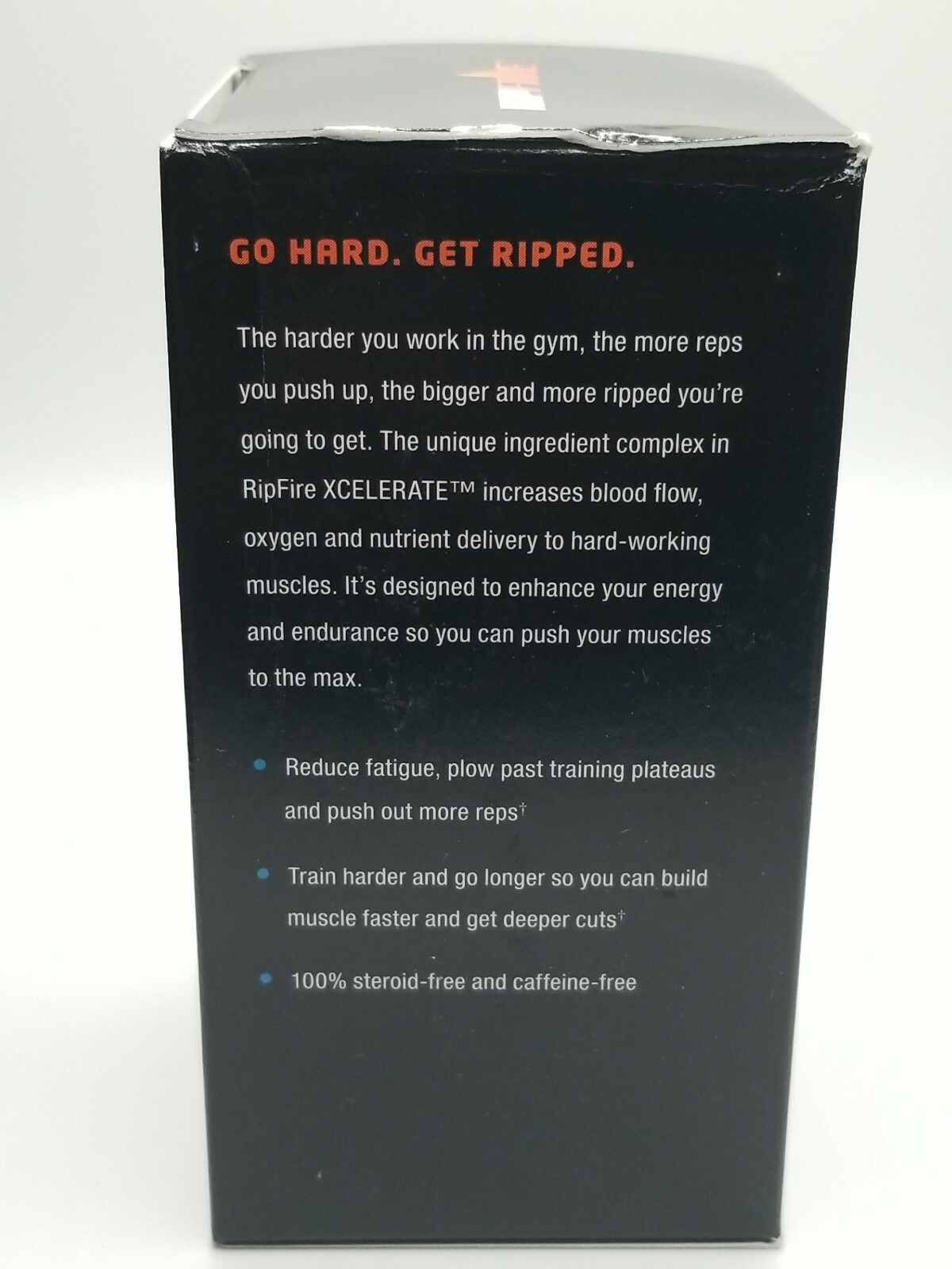 Rip Fire Pre-Workout Energy Dietary Performance Supplement 90 Tablets