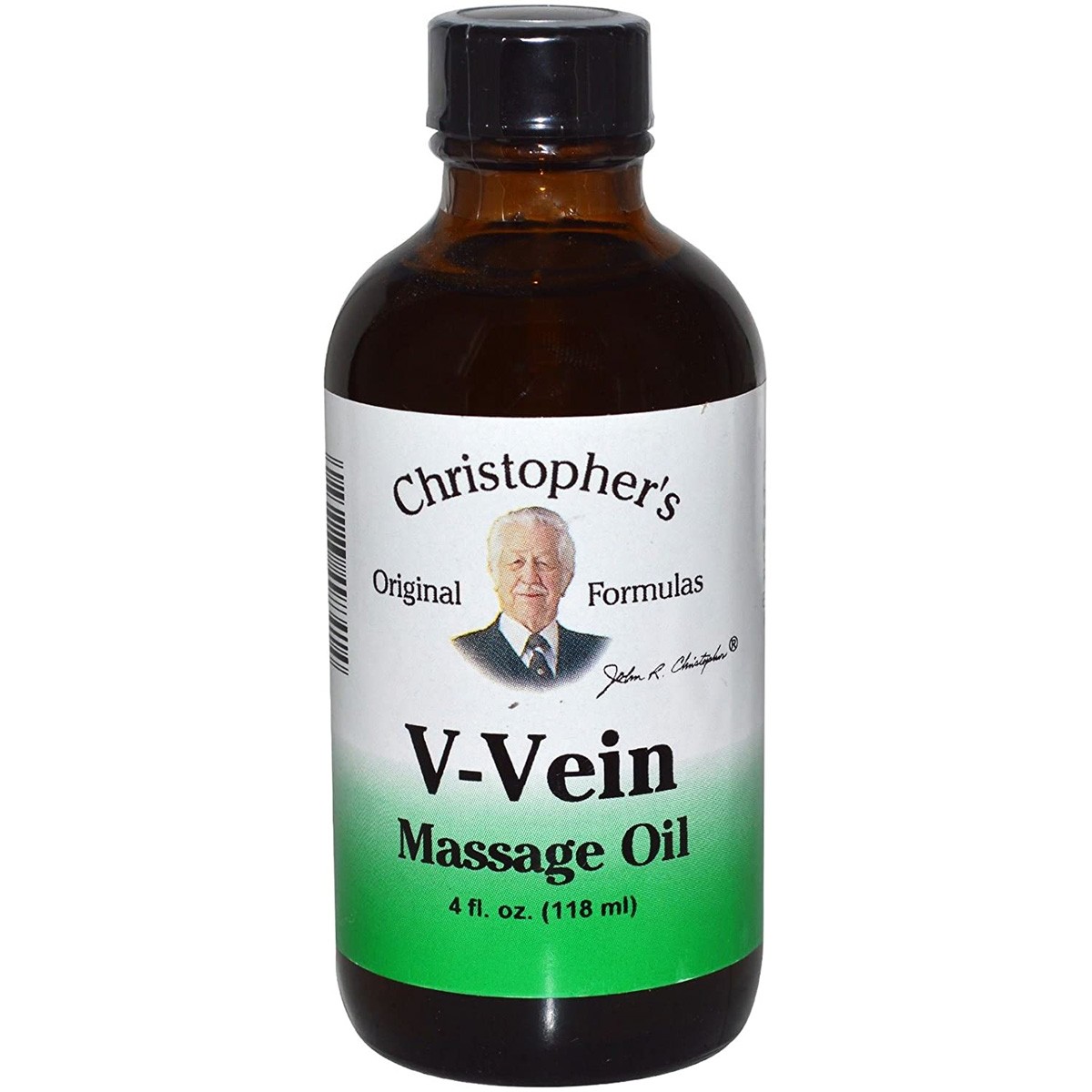 V-Vein Massage Oil Christopher’S Original Formulas 4 Fl Oz 118 Ml 1 Pack