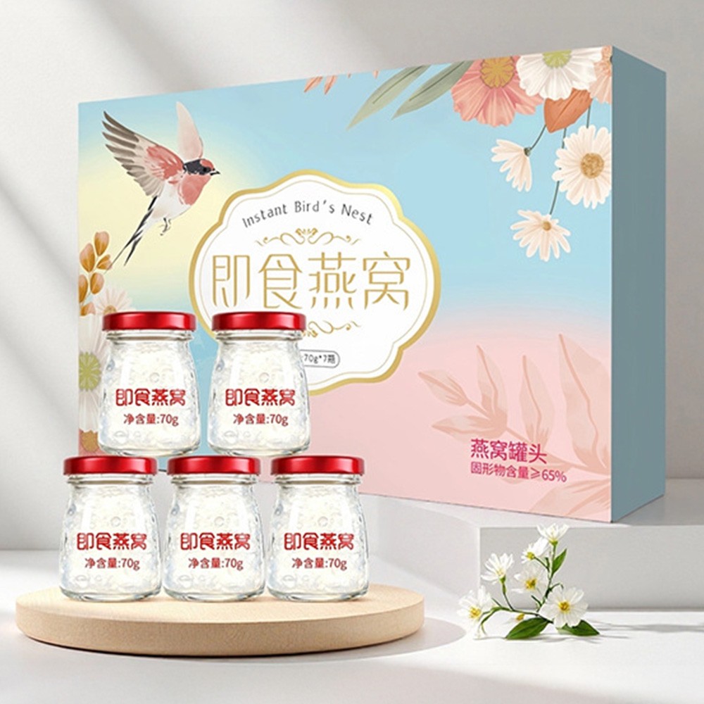Premium ready-to-eat bird’s nest, no additives, natural nutrition