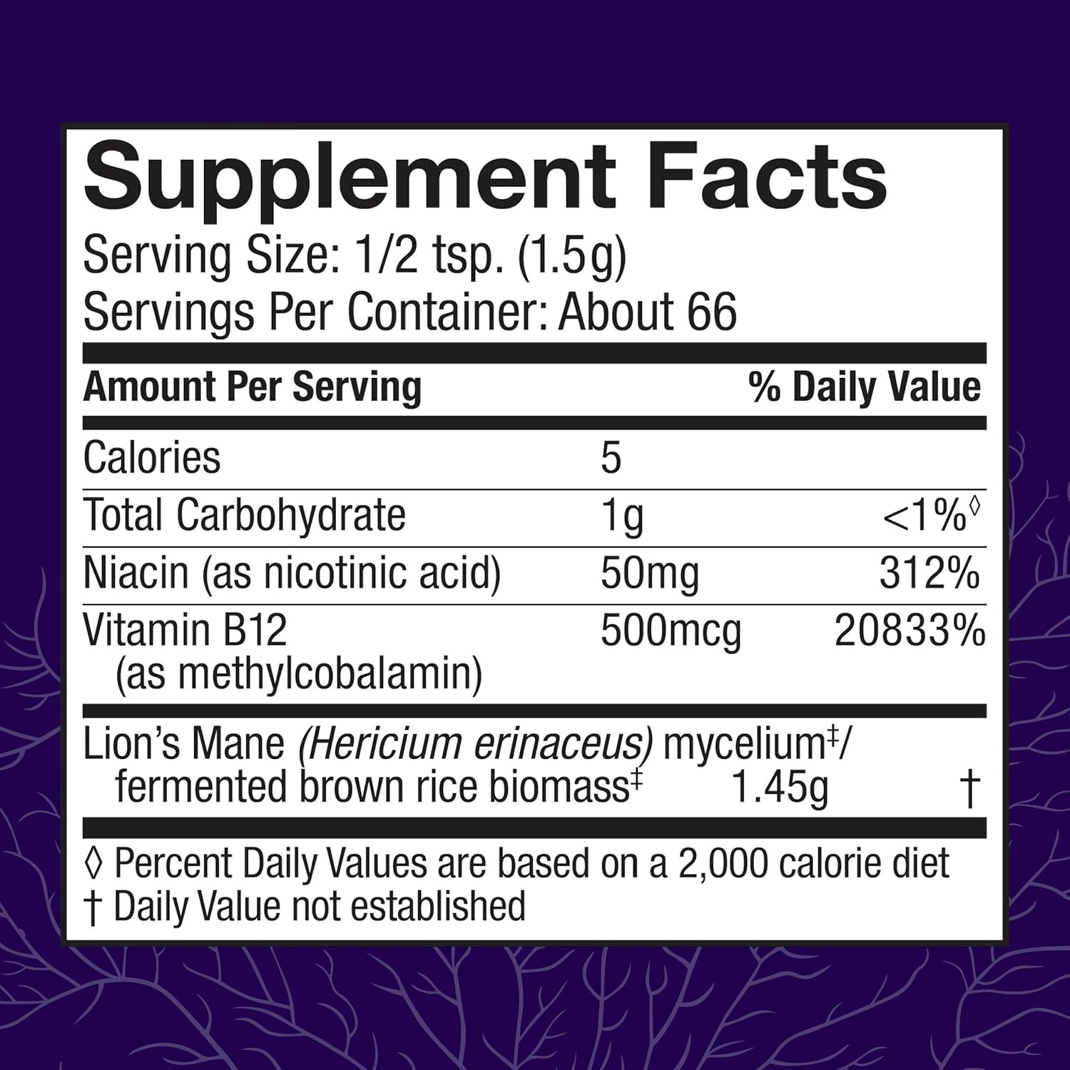 Host Defense Mushrooms Brain Power Stack, Powder, 3.5 Ounces