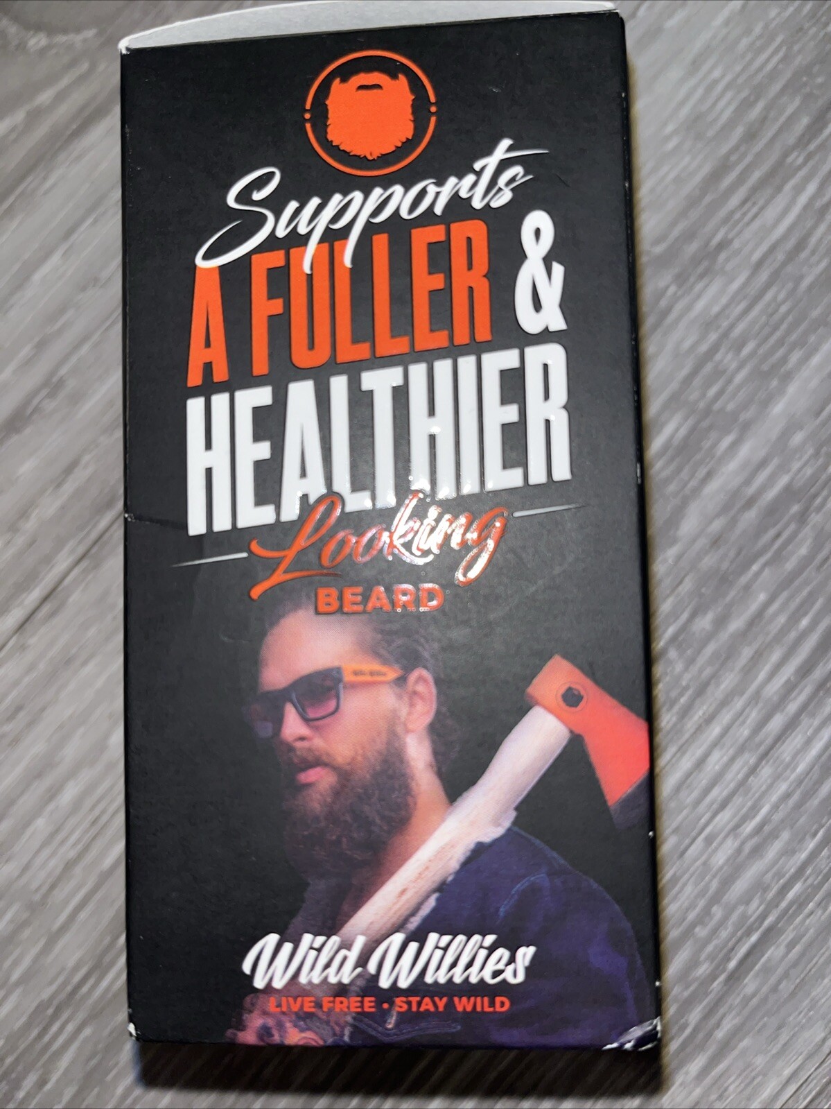 WILD WILLIES BEARD GROWTH supplement 60 capsules Fuel your Beard NEW 12/2025