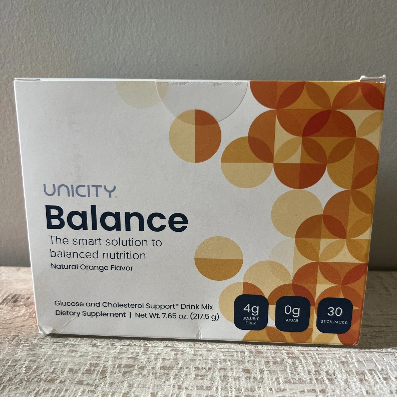 Unicity BALANCE 30 Packets/Stick Packs ORANGE Exp 4/2027 NEW/SEALED!