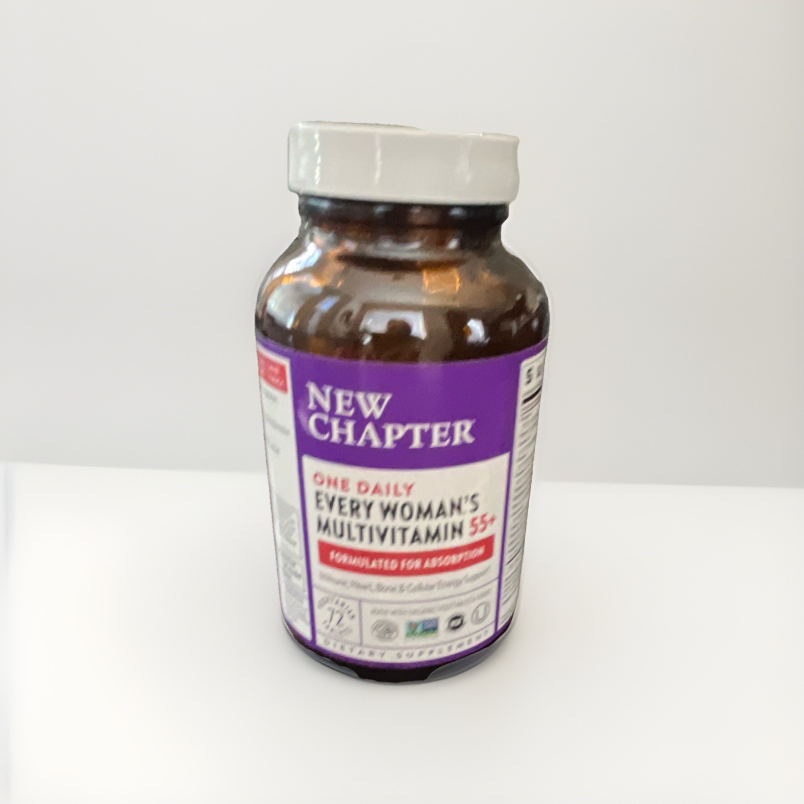 New Chapter One Daily Every Woman’s Multivitamin 55+ Tablets Exp 12/2026